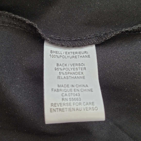 Kenar Pleather Skirt - Picture 2 of 11